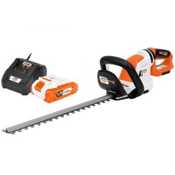 Foarfeca pentru gard viu cu acumulator Ruris 4024e Power Alfa UP, lungime lama 45 cm, diametru taiere 16 mm, 3000 rpm, Li-Ion 20V, 4Ah, incarcator