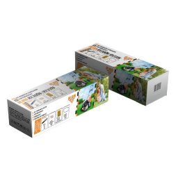Kit masina de tuns gazon Ruris rx300s/331s, cutit functie mulching, curea, filtru aer, bujie, kit surub