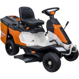 Tractor de tuns gazon RURIS, RX PILOT, 001M, 9.5 CP, motor Loncin, Negru-portocaliu