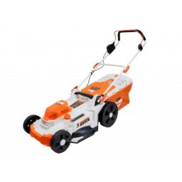Masina de tuns gazon pe acumulator RXI4344e, 2 x 20V, Latime lucru 43 cm, 6 niveluri taiere, 25-75 mm, cos 50 litri, fara acumulator, incarcator