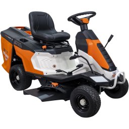 Tractoras de tuns gazon/iarba pe benzina Ruris RX Pilot 002H, putere 9.5 CP, 224 CC, motor Loncin, latime 650 mm, inaltime taiere 30 - 75 mm, 6 trepte de taiere, sac colector 150 L, functii:colectare,aruncare spate/lateral,mulching