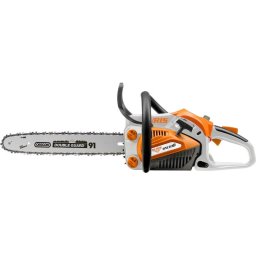 Motoferastrau Ruris RM300, drujba cu lant pe benzina, 1.5 CP, 28.5 cm3, 2 timpi, pornire manuala, 30 cm lungime sina, 210 ml