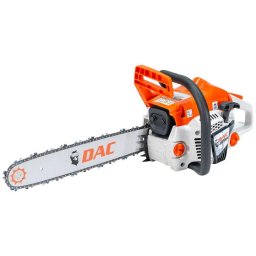 Motoferastrau Ruris DAC 405RS, drujba cu lant pe benzina, putere 2.7 CP, 40.2 CC, motor Tez, lungime sina 40 cm, lant 3/8 1.3 PM, rezervor combustibil 410 ml