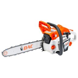 Motoferastrau Ruris DAC 401RS, drujba cu lant pe benzina, putere 2.5 CP, 36.3 cm3, motor 2 timpi, lungime sina 35 cm, lant 3/8 1.3 PM, rezervor combustibil 410 ml