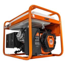 Generator curent electric Ruris R-Power GE5500RC, 5000 W, 13 CP, AVR, pornire electrica, telecomanda, rezervor 25L, monofazat