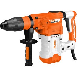 Ciocan rotopercutor SDS Max RURIS RMX10042, 1600 W, 230-240 V, 3800 BTM, 10 J, 42 mm diametru maxim gaurire, sistem anti vibratii