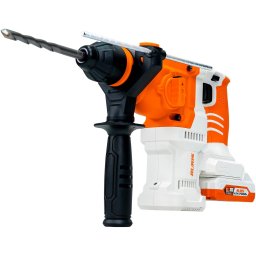 Ciocan rotopercutor pe acumulator RURIS RMX2813, 20 V, 1150 RM, 5100 BPM, 2.8 J, mandrina SDS Plus, motor brushless, 30 mm diametru maxim gaurire, acumulator, incarcator