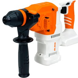 Ciocan rotopercutor pe acumulator RURIS RMX2813, 20 V, 1150 RM, 5100 BPM, 2.8 J, mandrina SDS Plus, motor brushless, 30 mm diametru maxim gaurire, fara acumulator/incarcator