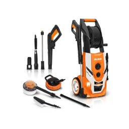 Spalator cu presiune Ruris ProPowerJet 1900, 2500W, 160 bar, Alb-Negru Portocaliu