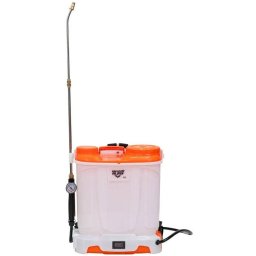 Pulverizator electric RURIS RSE 1200, bazin 12 L, baterie autonomie 4 ore, 12 V, 8 Ah, display, duze