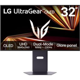 Monitor gaming plat LG 32GX850A-B.AEU, 32", OLED, 4K Ultra HD, 165 Hz, 0.03 ms, Negru