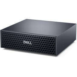 Sistem desktop Dell Pro Max FCM1253 SFF, procesor nVidia GB10 Grace Cortex-X925 si Cortex-A725, RAM 128GB, SSD 4TB, nVidia GB10 Blackwell, nVidia DGX OS 7, Negru