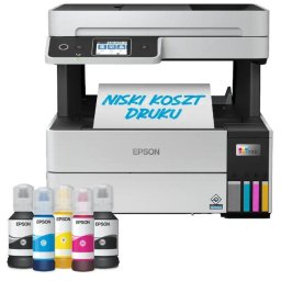 Imprimanta multifunctionala Epson EcoTank L6499 A4, 4 in 1, 37ppm, Wi-Fi, ADF 35 pagini, Gri-negru