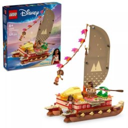 LEGO® Disney Canoea de aventură a Moanei 43270