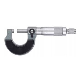 Micrometru pentru masurarea dimensiunilor 0-25 mm Negru/Argintiu