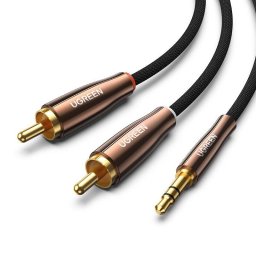 Accesorii Audio Hi-Fi AV170 2x RCA cable (Cinch) jack 3.5mm, 2m (black)