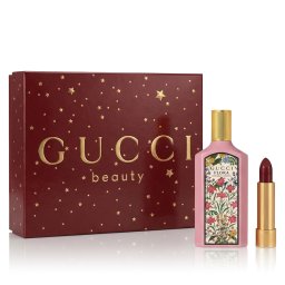 Gucci Flora Gorgeous Gardenia EApa de parfum 50 ml + Ruj 509 Rouge De Beauté Brillant 1.8 g (Femei)