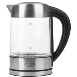 ADLER AD 1247 Fierbător 2200W 1.7L ezüst/üveg