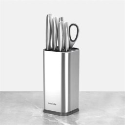 BEWELLO BW1025 Cuţit set 7 cu părţi cu suport Silver