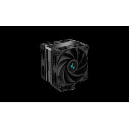 Cooler Deepcool AK400 Zero Dark PLUS, compatibil skt. Intel si AMD, racire cu aer, ventilator 120 mm x 2, 1650 rpm, inaltime cooler 155 mm, 4 heatpipe, R-AK400-BKNNMD-G-1 (timbru verde 2.00 lei)