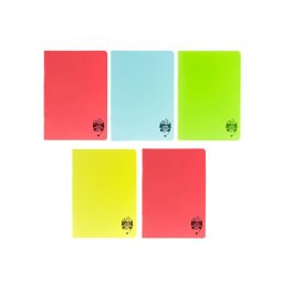 Set 5 Caiete A5, 48 file, velin, coperta PP, Atinge Excelenta, Daco