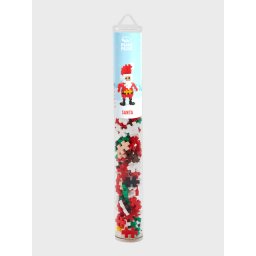 Set constructie plus-plus, tub 100 piese, mos craciun