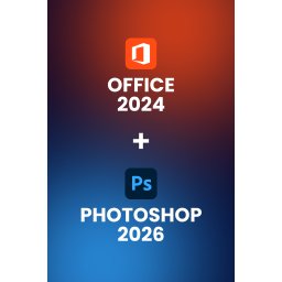 Office 2024 Professional Plus + Photoshop 2026