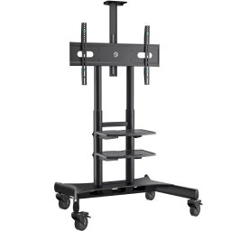 Stand Mobil pentru Televizor ONKRON TS1881-B 50 - 86Inch Max 90KG Negru