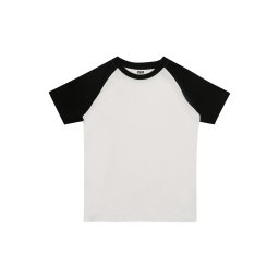 Urban Classics Tricou negru / alb