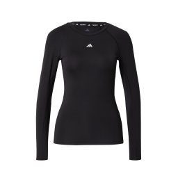 ADIDAS PERFORMANCE Tricou funcțional negru / alb