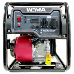 WM 3500 i Generator de curent monofazat Weima tip inverter , putere maxima 3,2 kVA, rezervor 9L , benzina , senzor lipsa ulei, 7 CP
