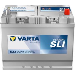 VARTA DYNAMIC SLI 70 Ah Curent descarcare: 630 A Dimensiuni (L*l*i): 261 * 175 * 220 MM Fixare: B01 Tip terminal: 1