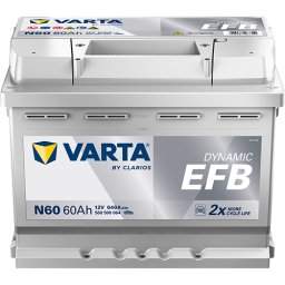 DYNAMIC EFB 60 Ah Curent descarcare: 640 A