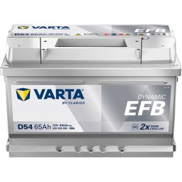 DYNAMIC EFB 65 Ah Curent descarcare: 650 A