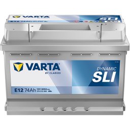 DYNAMIC SLI 74 Ah borne inverse Curent descarcare: 680 A