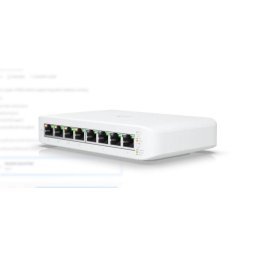 Switch 8 porturi UniFi 8 Gbps 4 porturi PoE cu management Ubiquiti - USW-LITE-8-POE