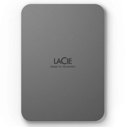 LACIE Mobile Drive Secure 5TB 2.5" USB 3.0 Type C Silver STLR5000400