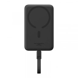Baterie Externa Wireless Baseus Magnetic Mini, 10000mAh, 30W, PD + FQI, 1 x QI - 2 x USB-C, Neagra P1002210B113-00