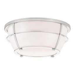 Quoizel QZ-CHANCE-F-PC - Plafonieră CHANCE pentru baie, 2x E27, 60W, 230V, IP44