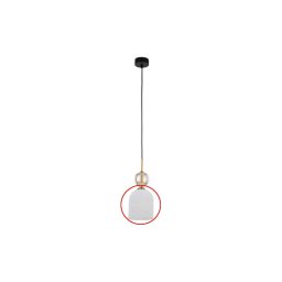 Sticlă de schimb pentru candelabrul SOPHIA, Ø 12,8 cm, albă