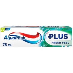 Set 3 x Pasta de Dinti Aquafresh Plus Fresh Feel, 75 ml