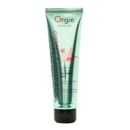Orgie Tub de Lubrifiant cu Aroma si Miros de Cocktail Mohito de Capsuni Gel Intim pe Baza de Apa 100 ml