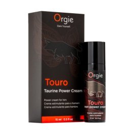 Orgie Touro Crema pentru Erectii 15ml Crema Stimulatoare Produce Erectii mai Usor si Mai Puternice
