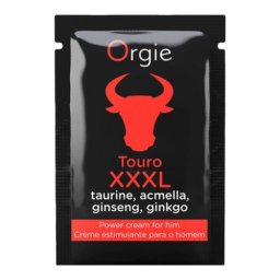 Orgie Taur XXXL Crema de Potenta Masculina 2ml cu Taurina, Acmella, Ginseng si Ginkgo Biloba