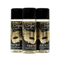 Orgie Tantric Ulei Vegetal pentru Masaj Senzual Set Mini 3x30ml Hidrateaza Pielea Ofera un Aspect Stralucitor
