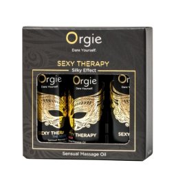 Orgie Terapie Sexy Ulei pentru Masaj Senzual Set Mini 3x30ml Piele Matasoasa Parfumuri Stimulatoare