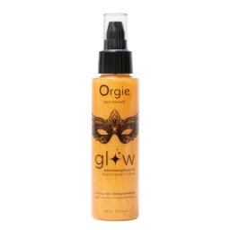 Orgie Glow Ulei de Corp cu Sclipici 110 ml Piele Satinata la Atingere Stralucire Aurie Plina de Farmec
