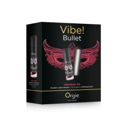 Orgie Vibe Set Glont Vibrator si Gel Vibrator pentru Clitoris 15ml Placere Senzoriala Dubla