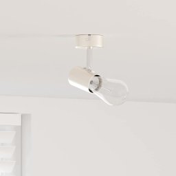 Spot de tavan Nichel 6,5 x 6 x 11,5 cm Metal GartenMobel Dekor
