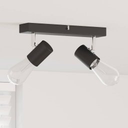 Spot de tavan Negru 26 x 6,5 x 11,5 cm Metal GartenMobel Dekor